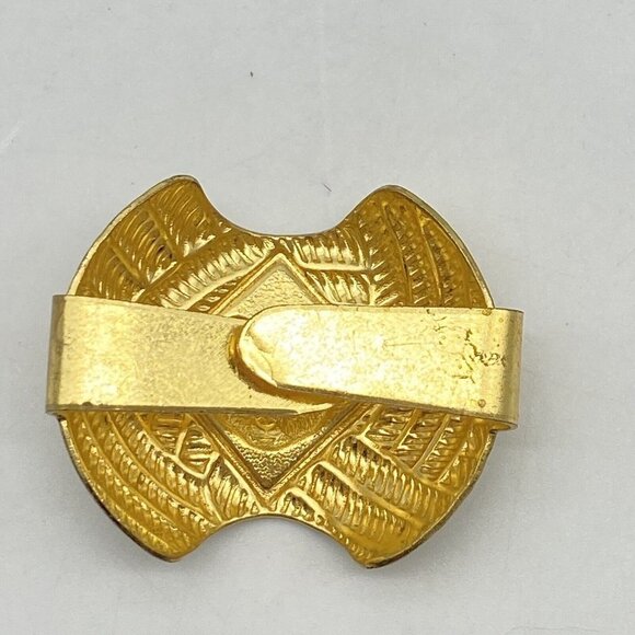 Vtg Cub Boy Scout BSA Bear Lot Neckerchief‎ Slide Brass & Explorer E Belt Buckle - Picture 3 of 14